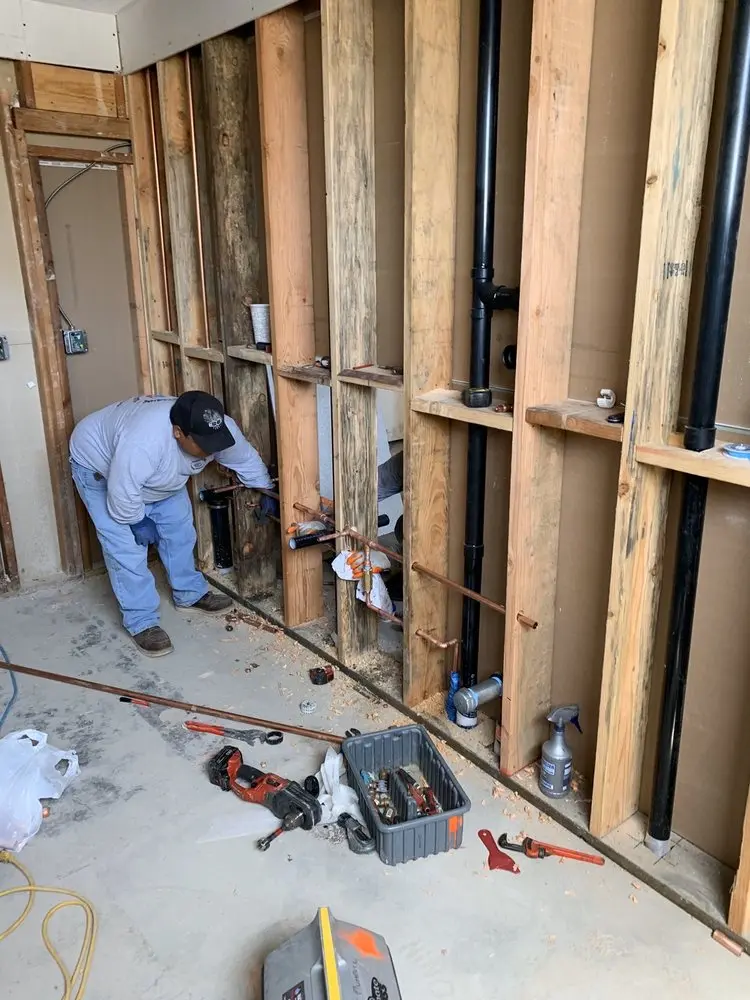 Commercial rough-in plumbing for Commercial Plumbing in Oak Summit